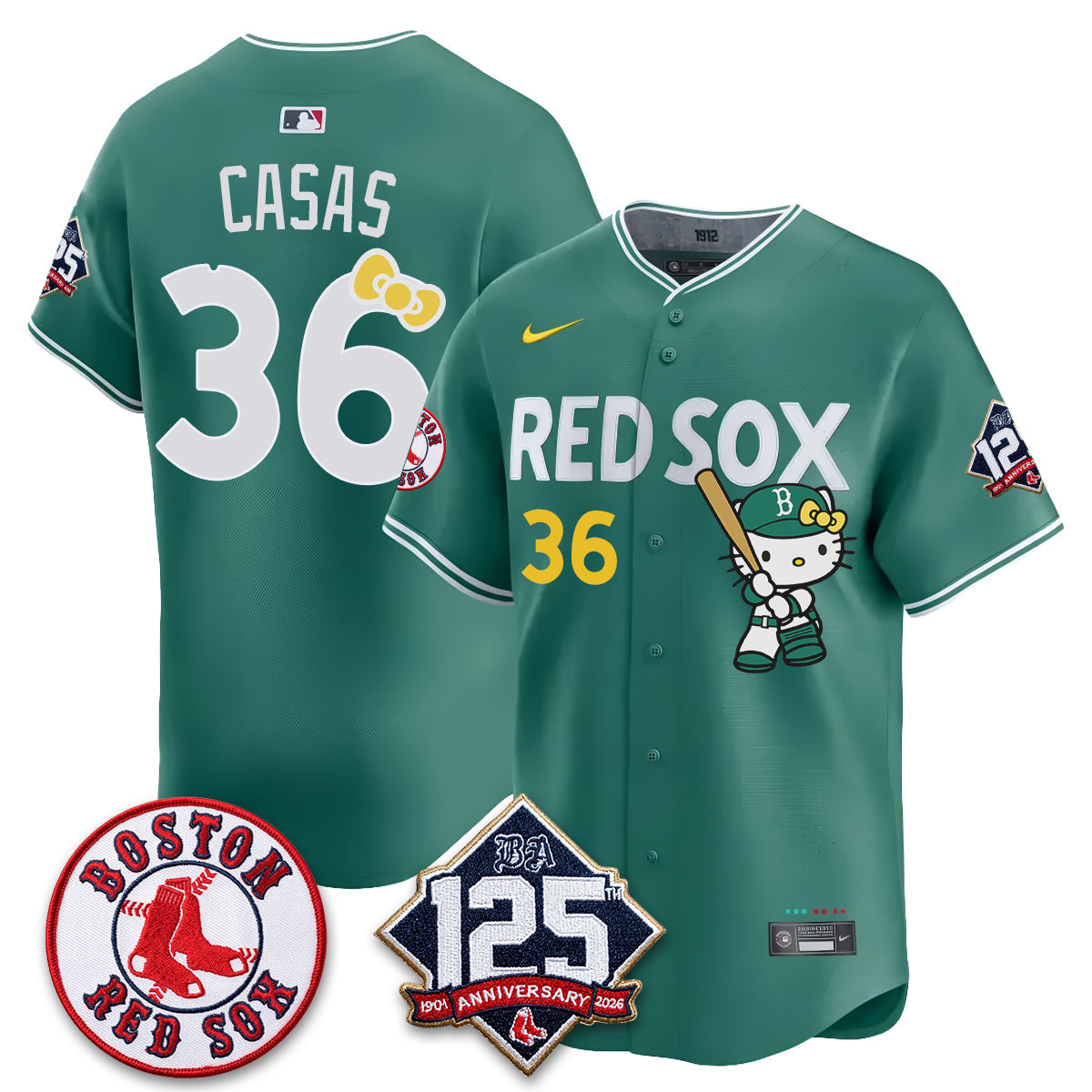 BOS x Meow KT Vapor Limited Pink Jersey - Stitched