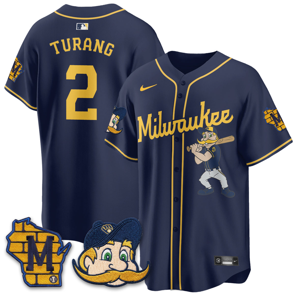 MIL Bernie Edition Vapor Jersey - Stitched