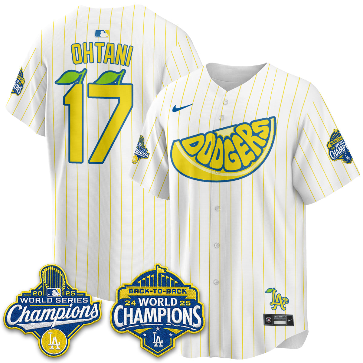 LAD Lemonade Collection Vapor Jersey - Stitched
