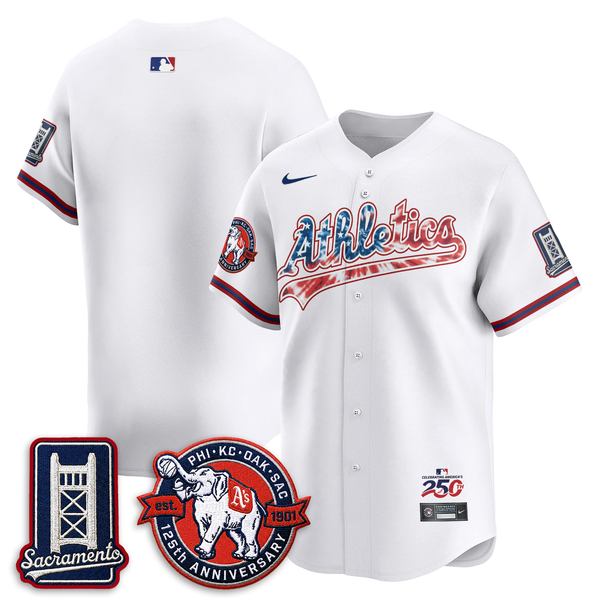 OAK Americana 2026 Vapor Limited Jersey - Stitched