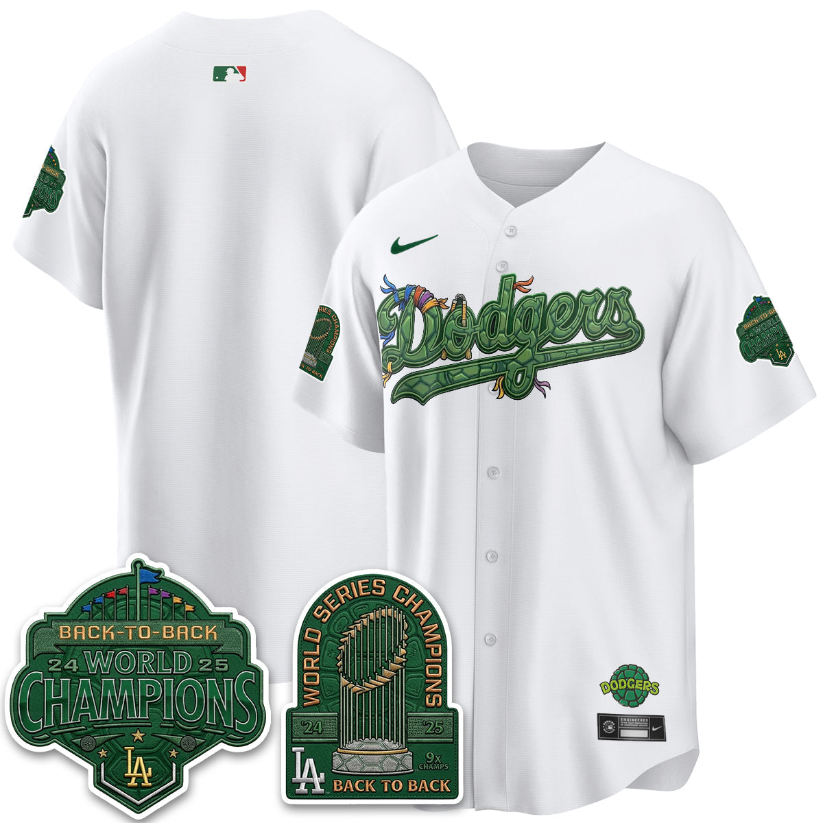 LAD x TMNT 2026 Vapor Jersey - Stitched