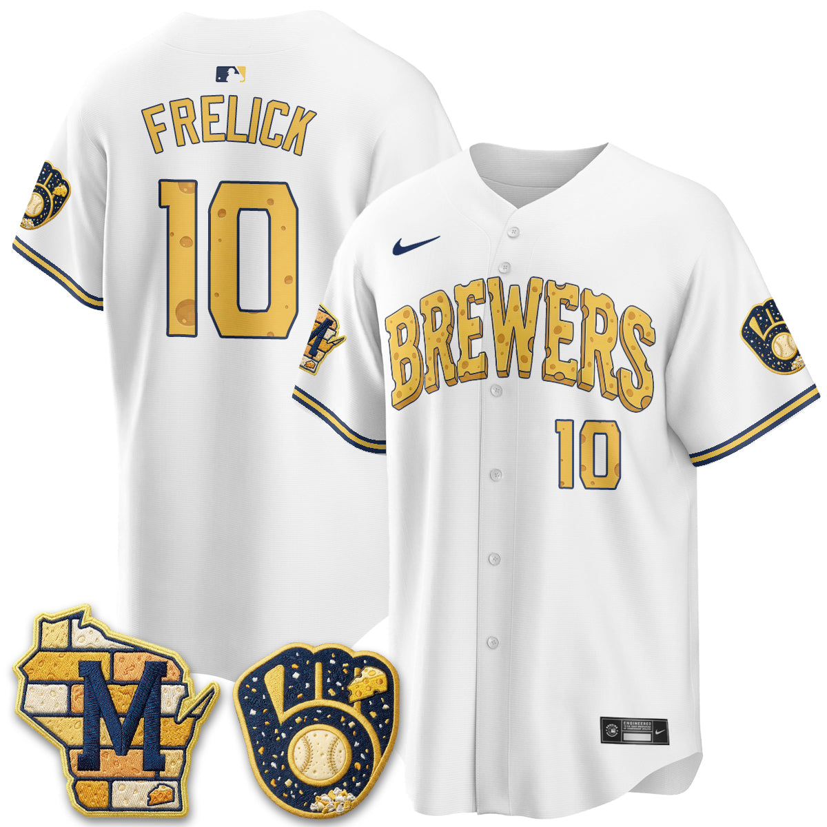 MIL Cheesehead Edition Vapor Limited Jersey - Stitched