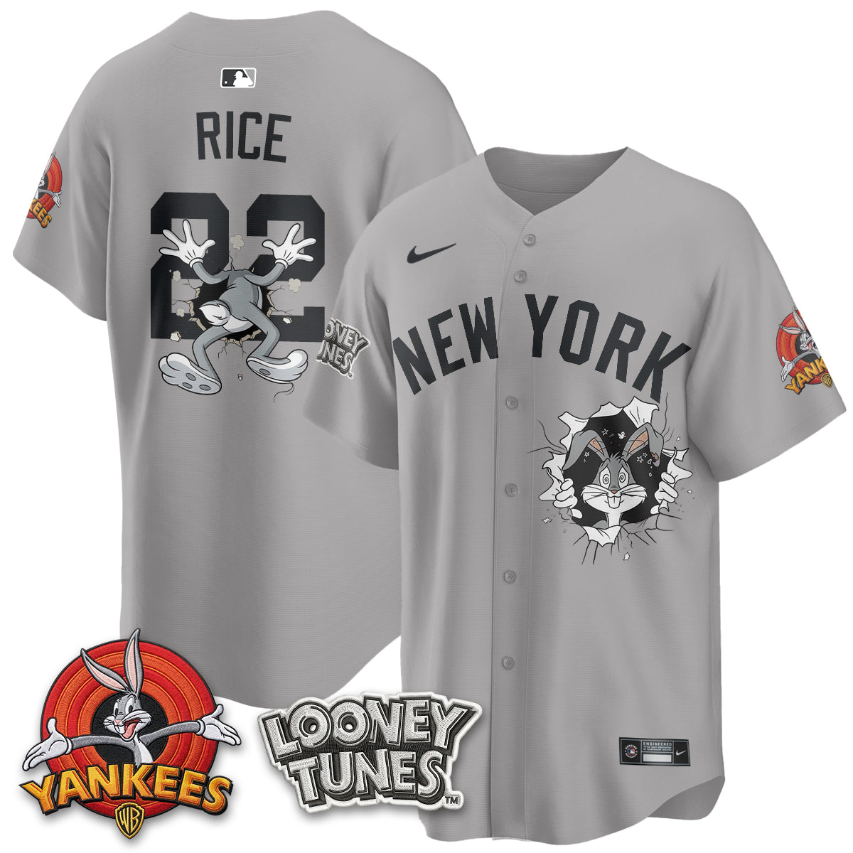 NYY x Bunny Vapor Limited Jersey V3- Printed