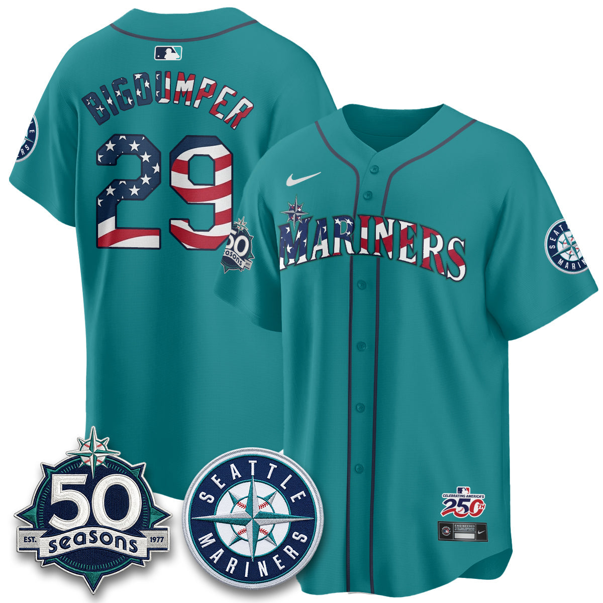SEA Americana 2026 Vapor Limited Jersey - Stitched