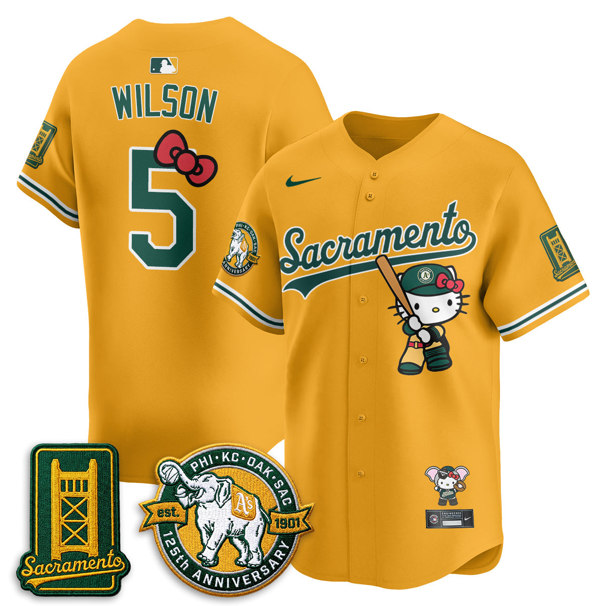OAK x Meow KT 2026 Vapor Limited Jersey - Stitched