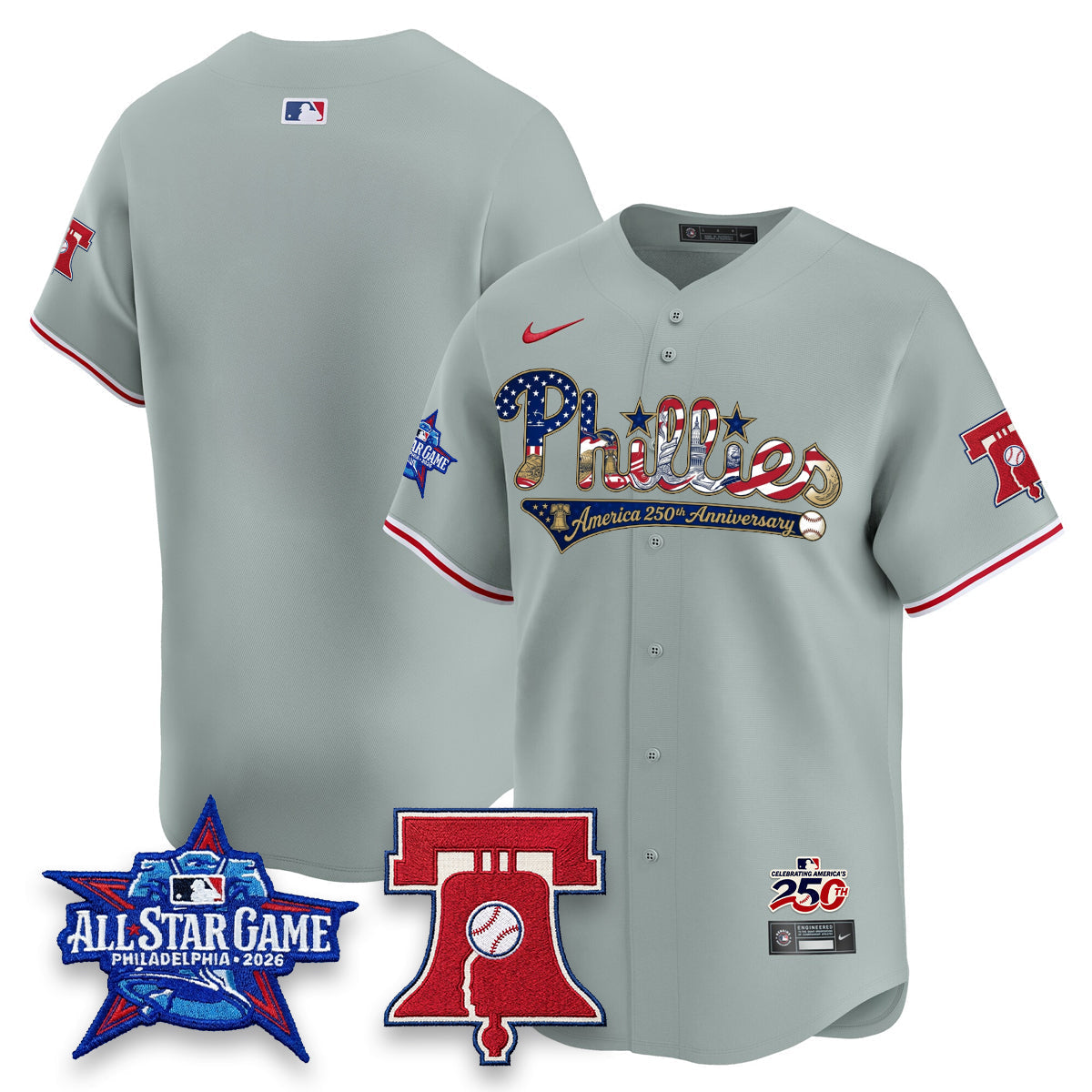 PHI 2026 Independence Day USA Vapor Limited Jersey - Stitched (Tiktok)