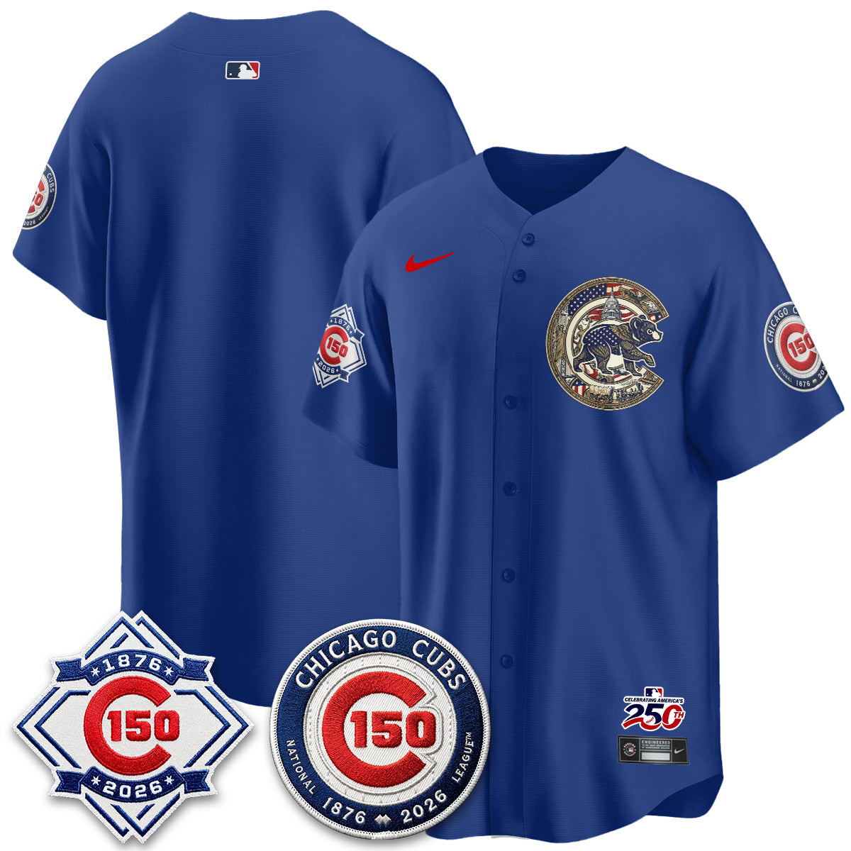 CHC 2026 Independence Day USA Vapor Limited Jersey - Stitched