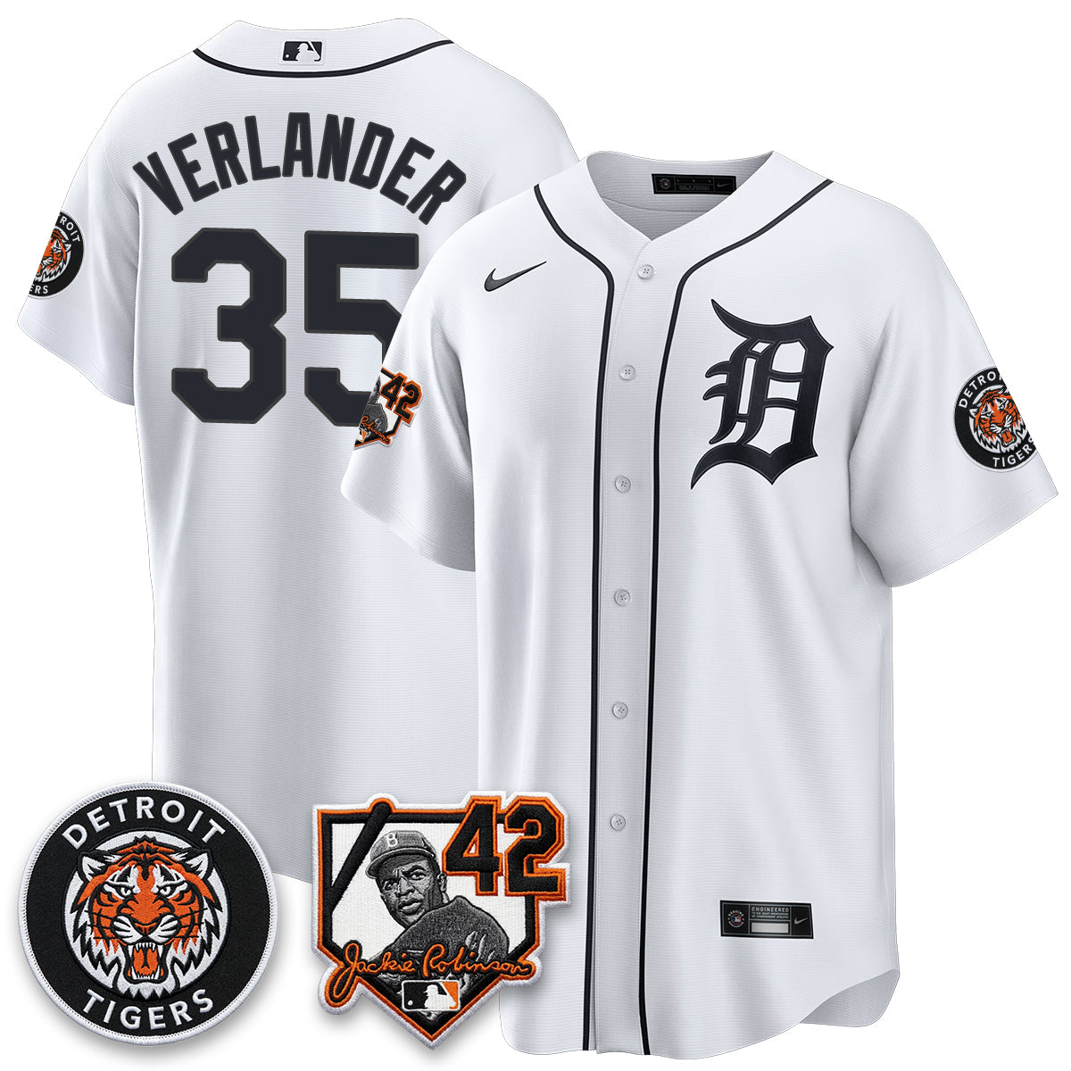 DET 2026 Jackie Robinson Day Vapor Limited Jersey - All Stitched