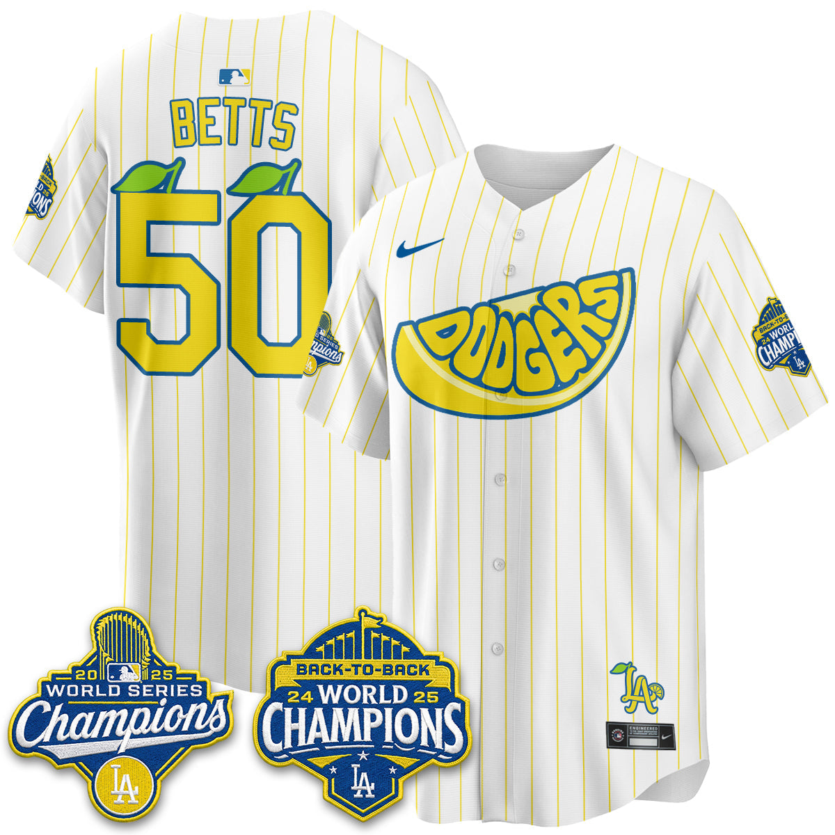 LAD Lemonade Collection Vapor Jersey - Stitched