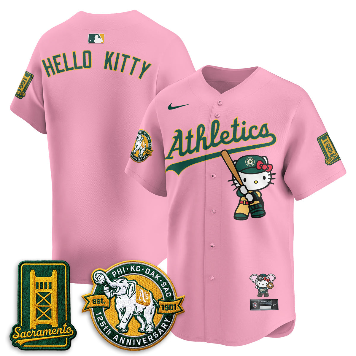 OAK x Meow KT 2026 Vapor Limited Jersey - Stitched