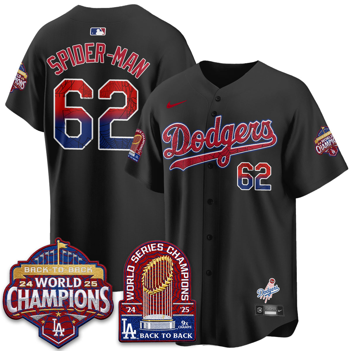 LAD x Web-Head 2026 Vapor Jersey - Stitched