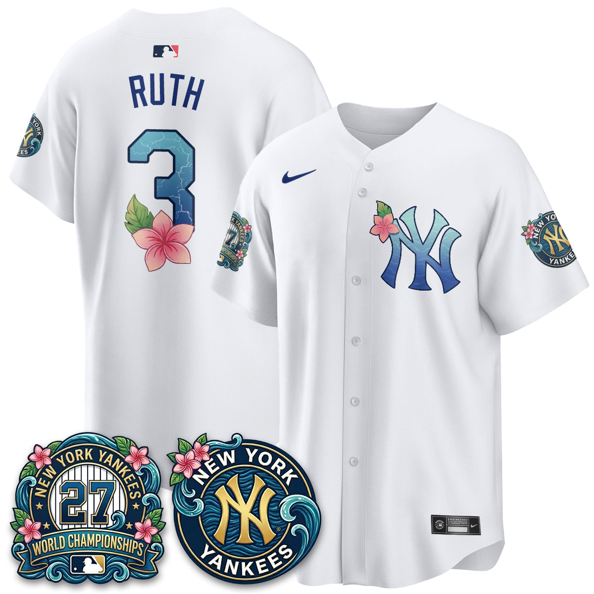 NYY "Aloha Spirit" Vapor Limited Jersey - Printed