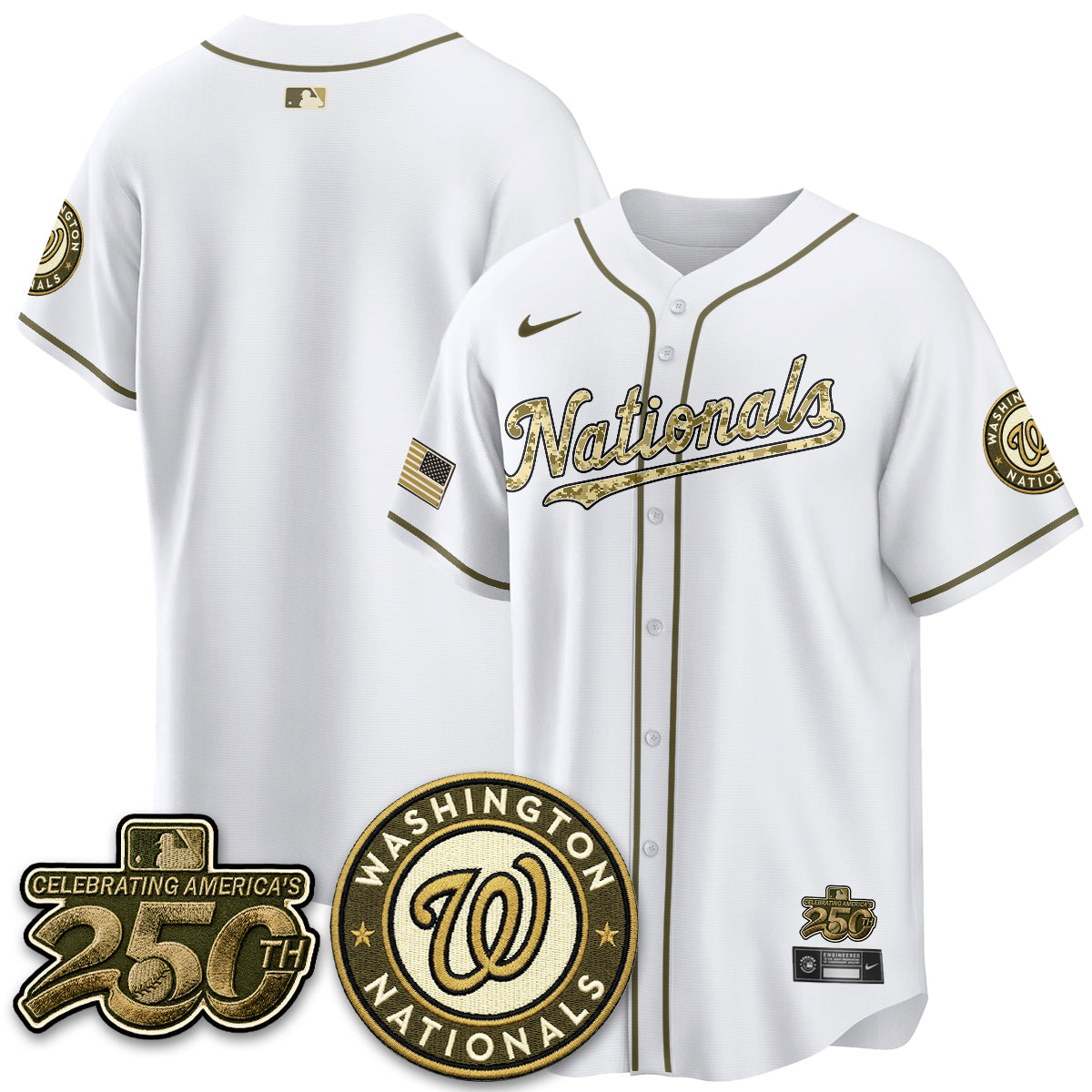 WSH Salute to Service 2026 Vapor Limited Jersey - Stitched