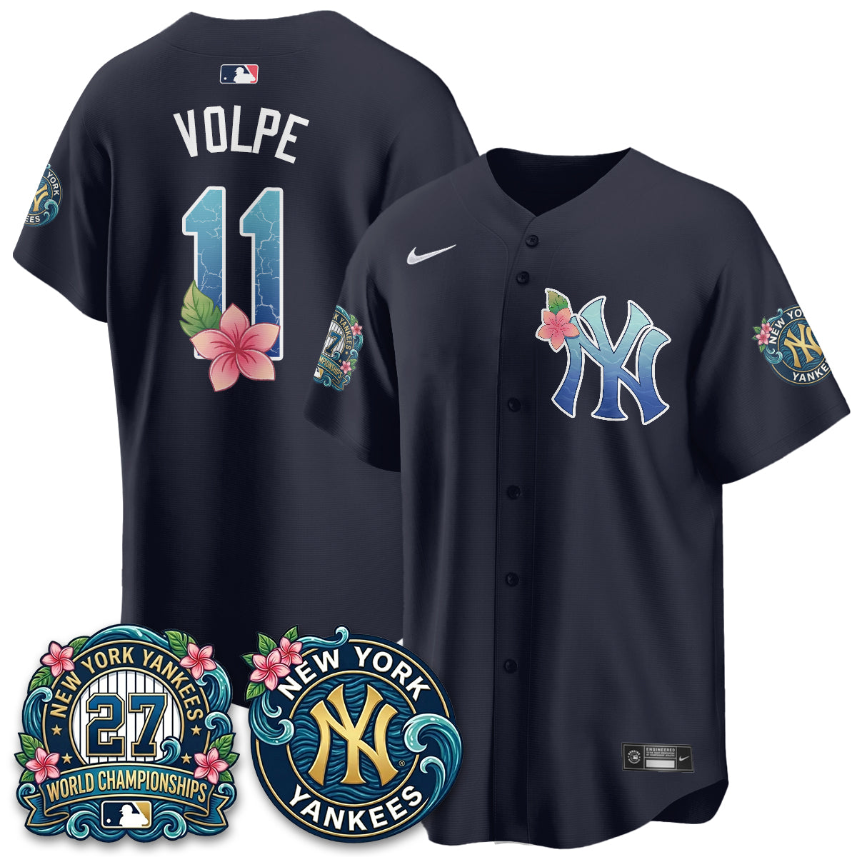 NYY "Aloha Spirit" Vapor Limited Jersey - Printed