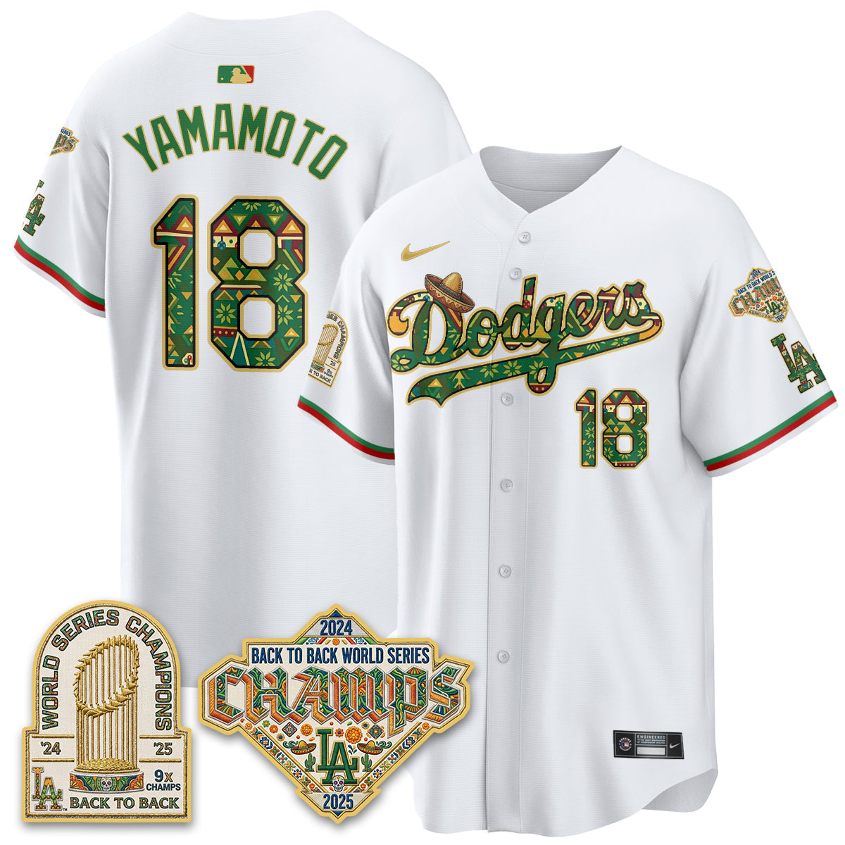 LAD x Mexican Heritage 2026 Limited Vapor Jersey - Stitched