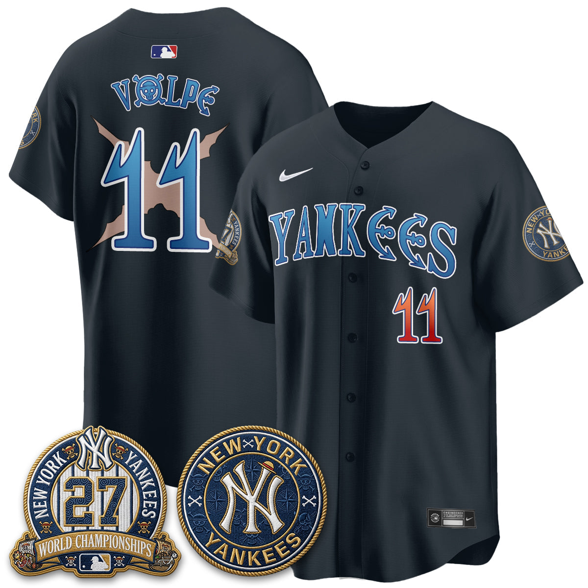 NYY x Japanese Cartoon Limited Jersey -  Stitched