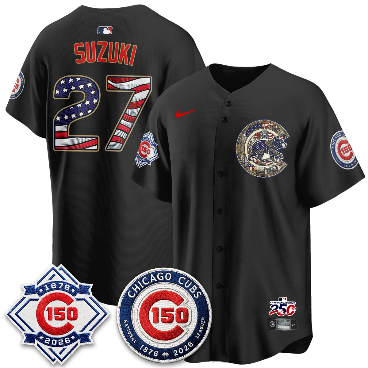 CHC 2026 Independence Day USA Vapor Limited Jersey - Stitched