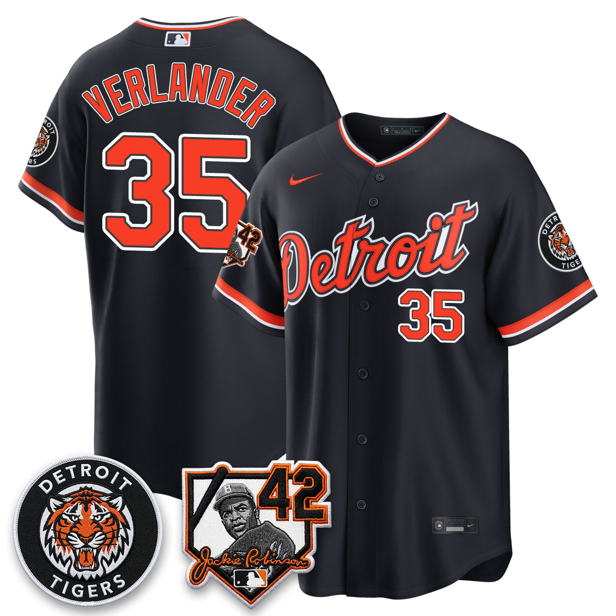 DET 2026 Jackie Robinson Day Vapor Limited Jersey - All Stitched