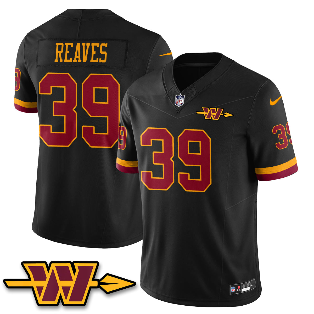 WAS Hail Raiser Vapor Jersey - All Stitched