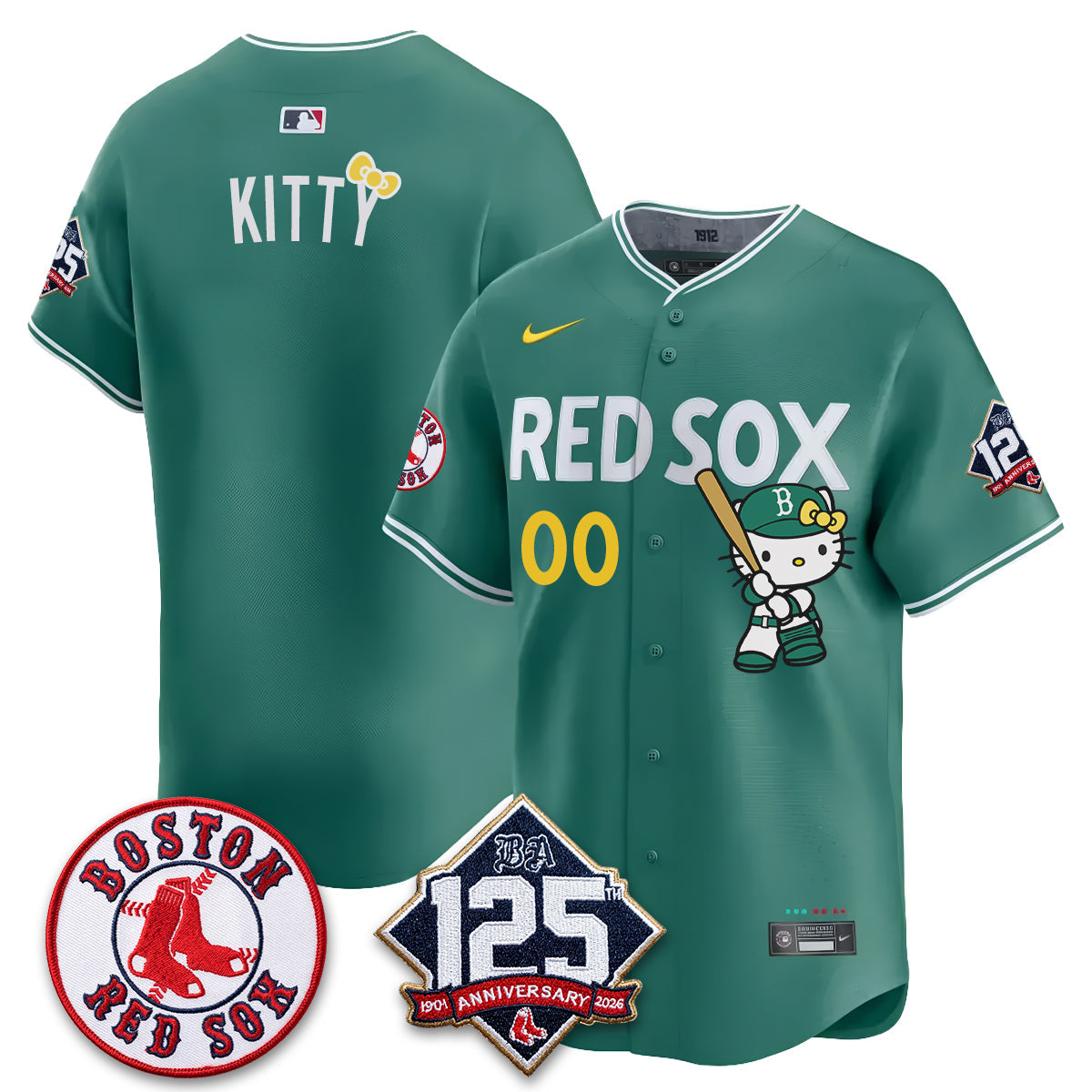 BOS x Meow KT Vapor Limited Pink Jersey - Stitched