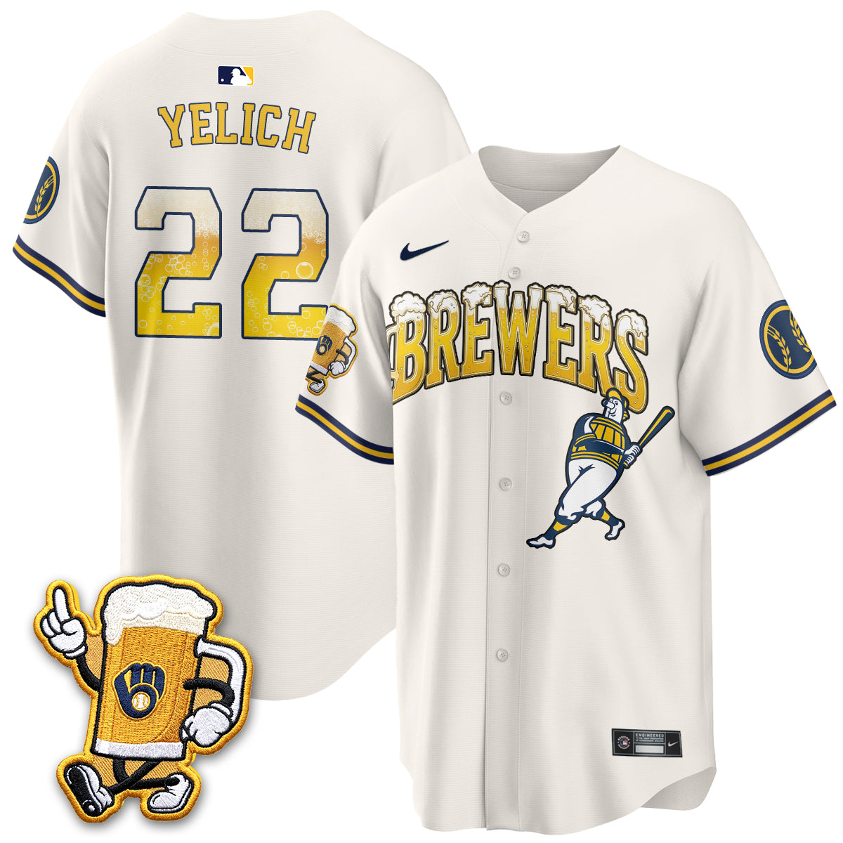 MIL "Pitcher & Pint" Edition Vapor Jersey V2 - Stitched