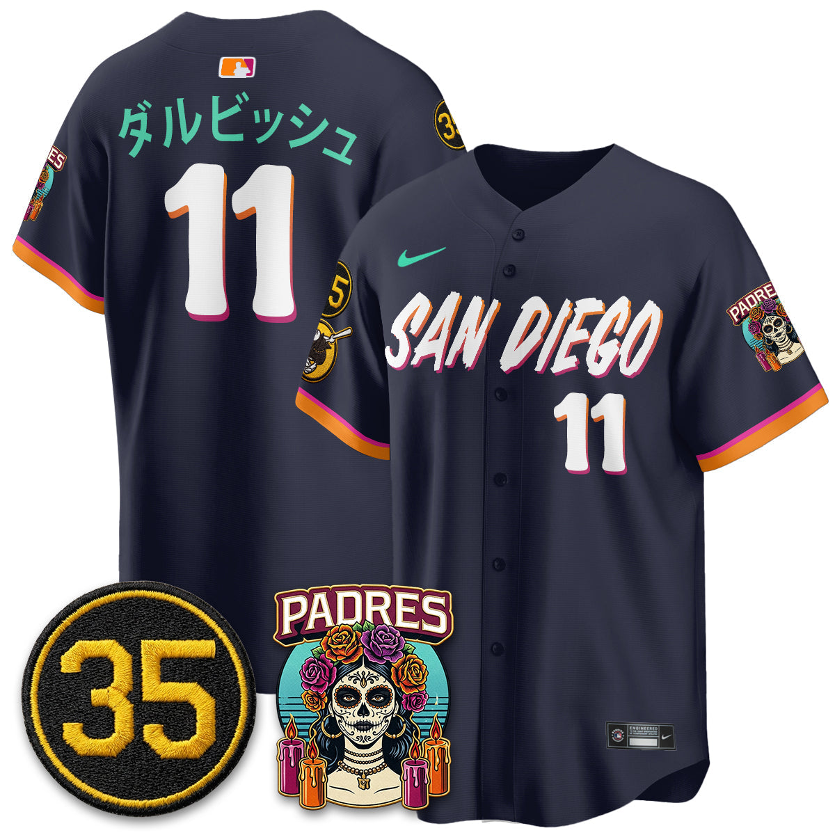 SD 2026 City Connect - Remembering Randy Jones Vapor Limited Jersey - All Stitched