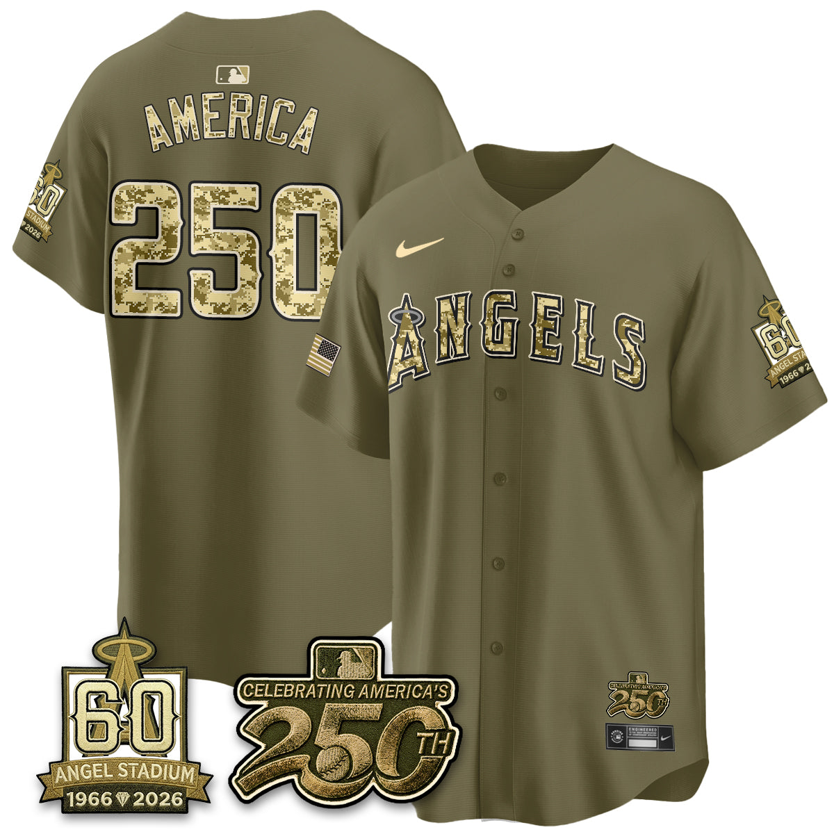LAA Salute to Service 2026 Vapor Limited Jersey - Stitched