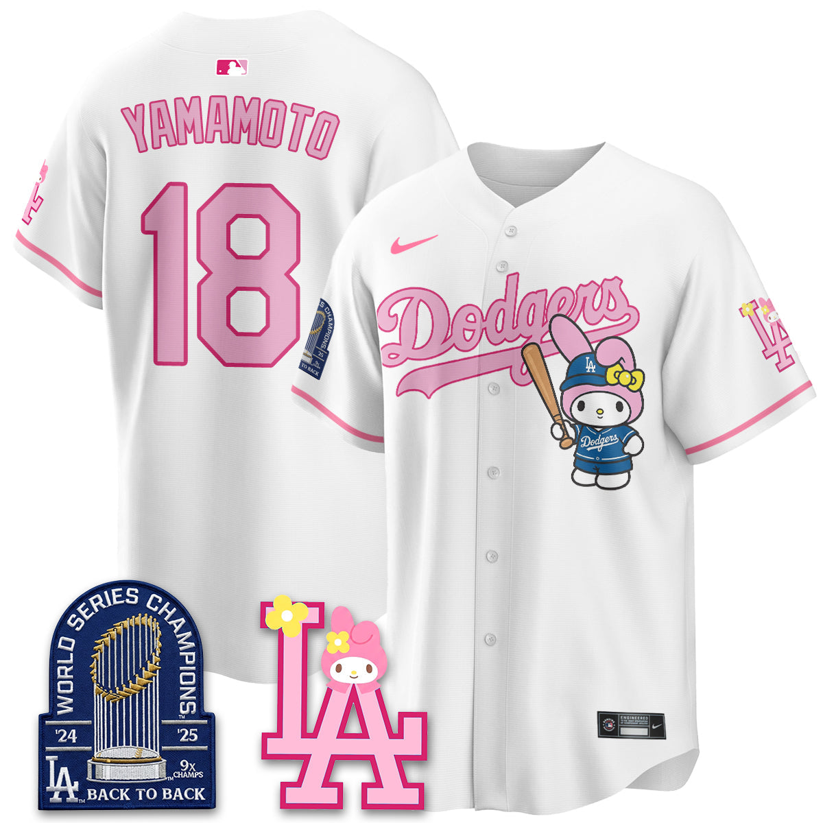 LAD My Melody Edition Vapor Jersey - Stitched