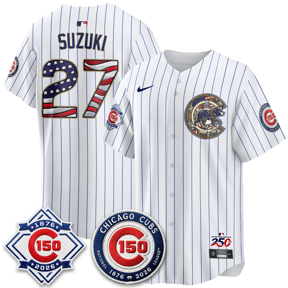 CHC 2026 Independence Day USA Vapor Limited Jersey - Stitched