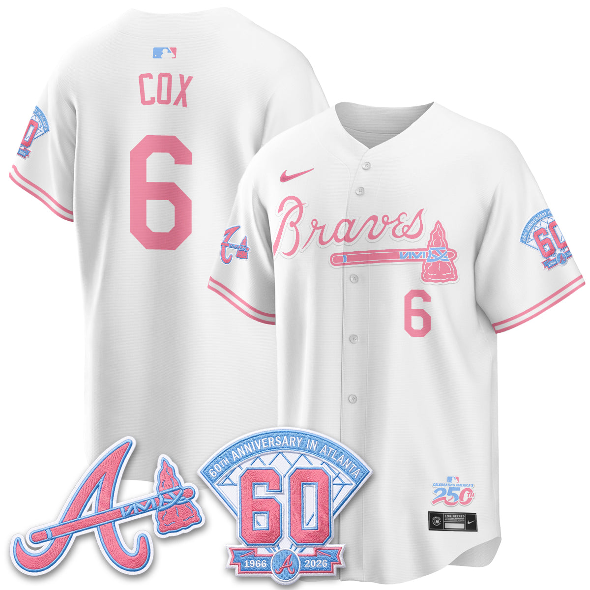 ATL x Bubblegum Vapor Jersey - Stitched