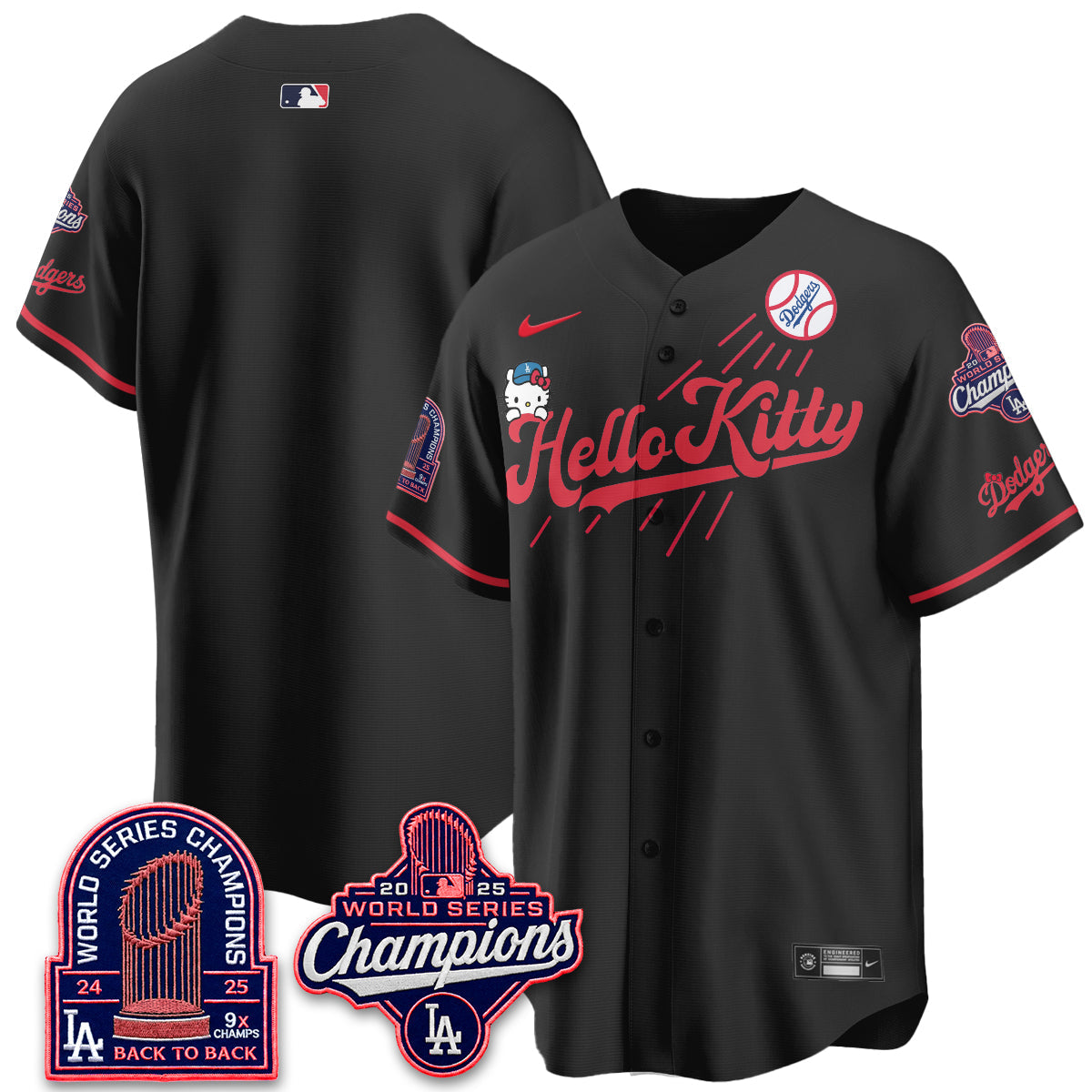 LAD x Hello Kitty Night 2026 Vapor Jersey - All Stitched - V3