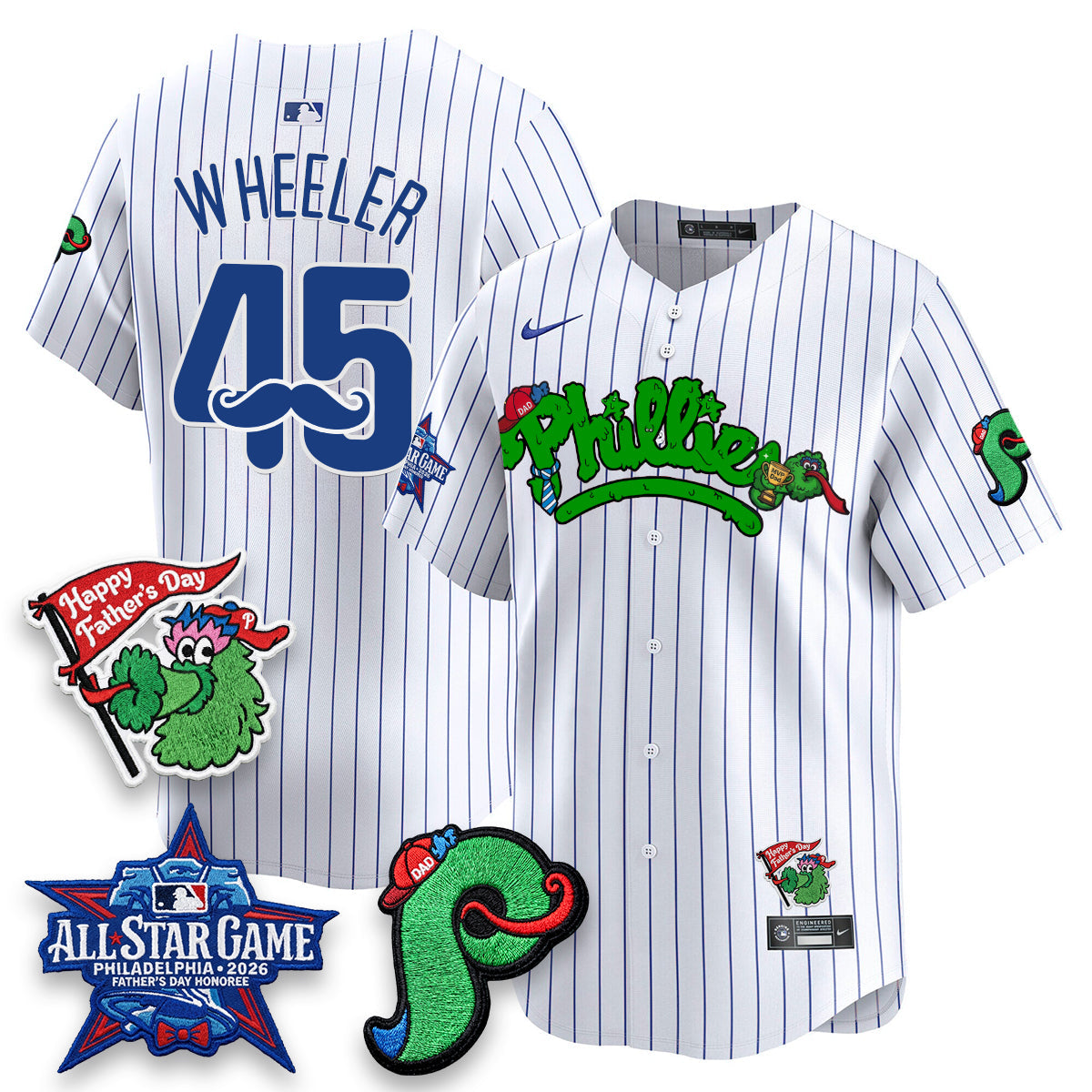 PHI Happy Father's Day Vapor Jersey - Stitched