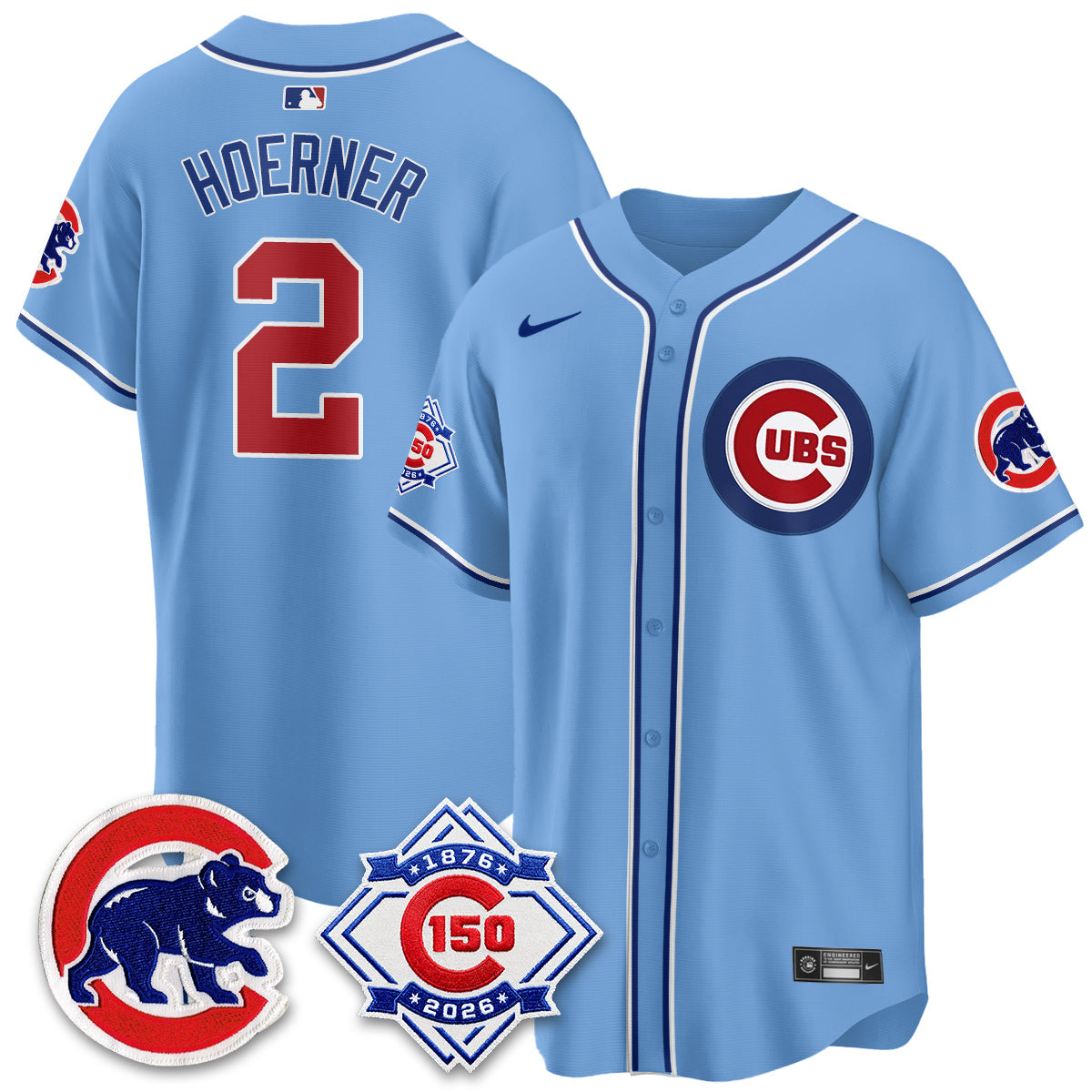 CHC 150th Anniversary Black Out Style Vapor Premier Limited Jersey - All Stitched