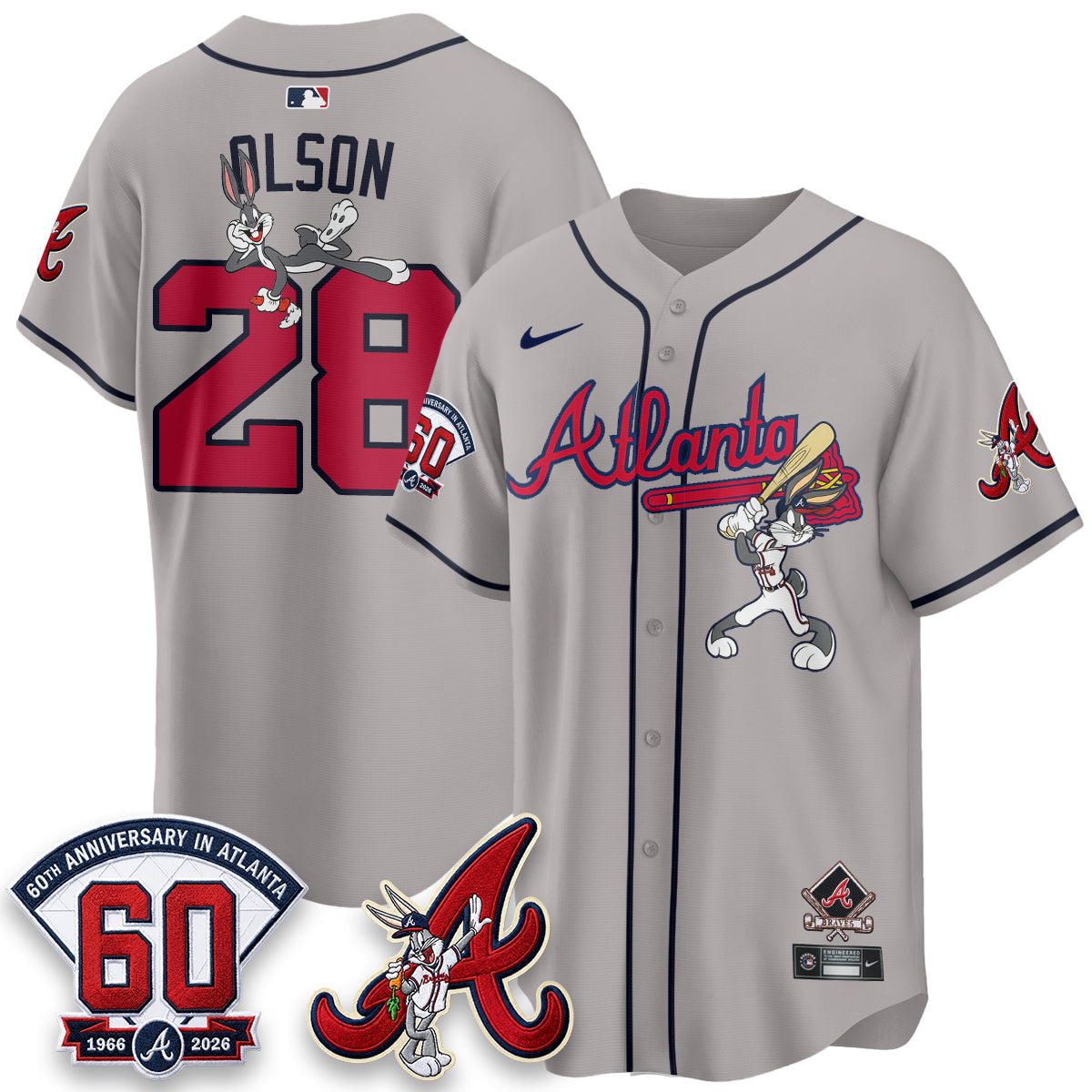 ATL x Bunny Vapor Premier Limited Jersey - Stitched