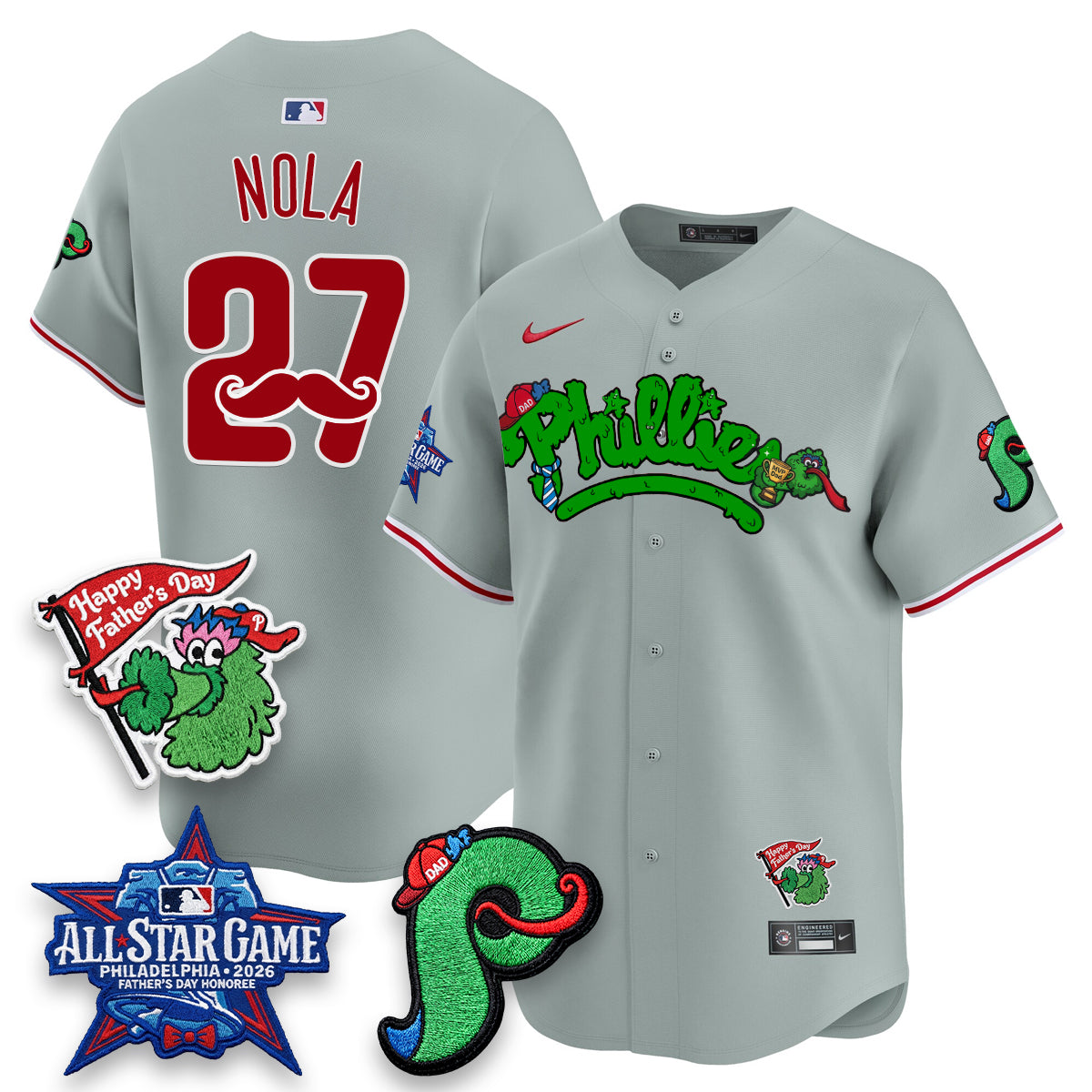 PHI Happy Father's Day Vapor Jersey - Stitched