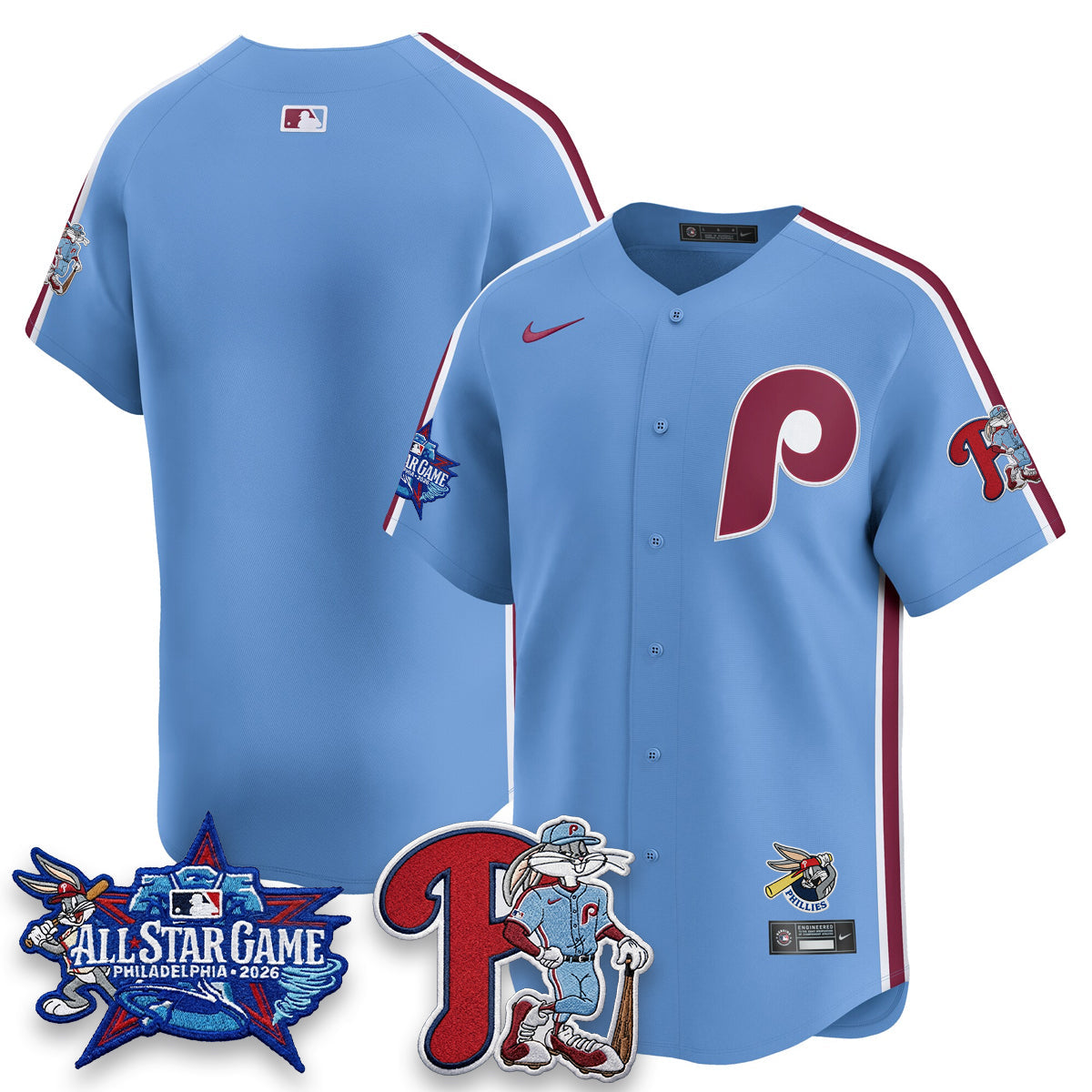 PHI x Bunny Vapor Premier Limited Jersey - Stitched
