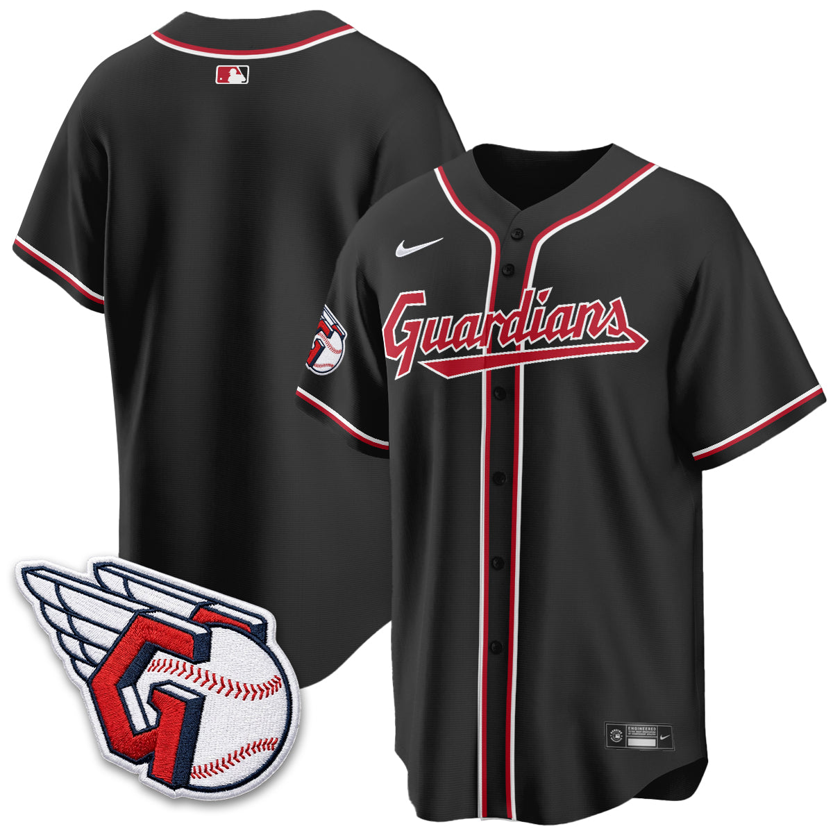 CLE 2026 Black Out Style Limited Vapor Jersey - All Stitched