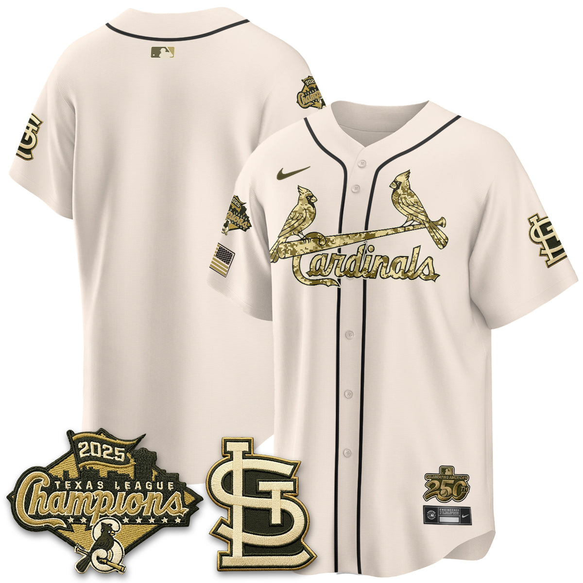 STL 2026 Armed Forces Day Jersey - Stitched