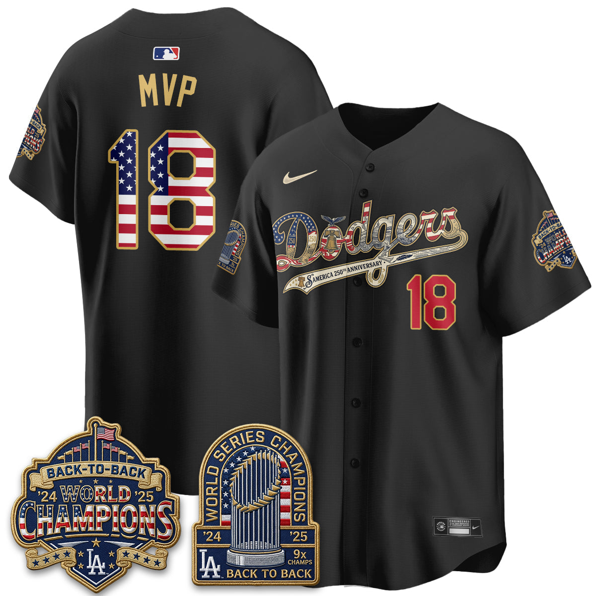 LAD America 250th Anniversary Limited Jersey - Stitched