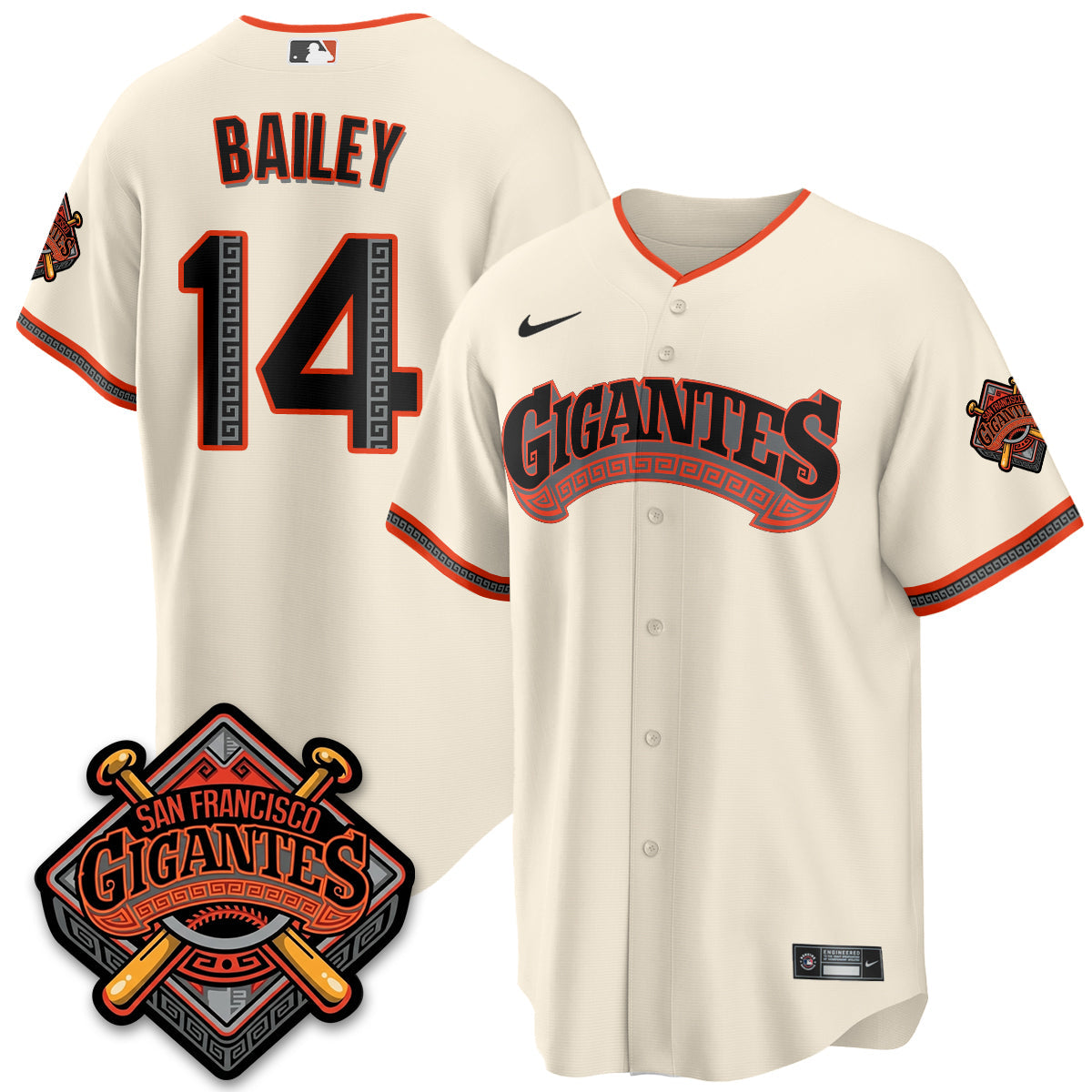 SF GIGANTES Vapor Limited Jersey - Stitched