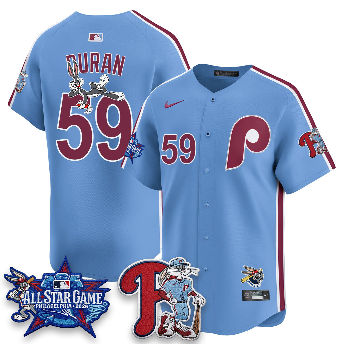 PHI x Bunny Vapor Premier Limited Jersey - Stitched
