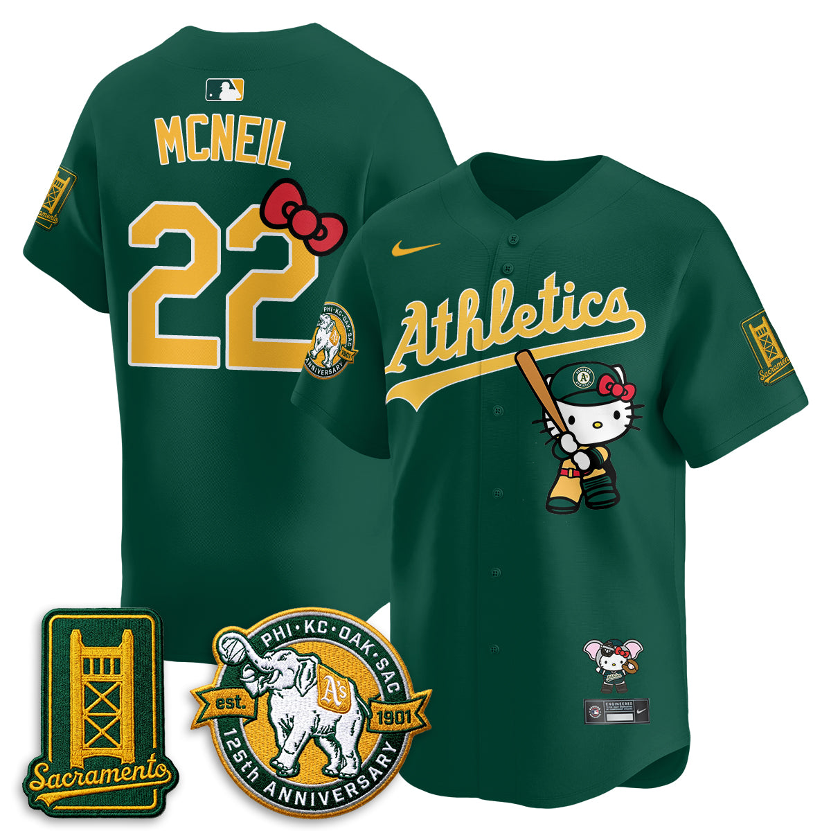 OAK x Meow KT 2026 Vapor Limited Jersey - Stitched