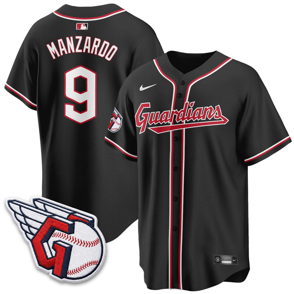 CLE 2026 Black Out Style Limited Vapor Jersey - All Stitched
