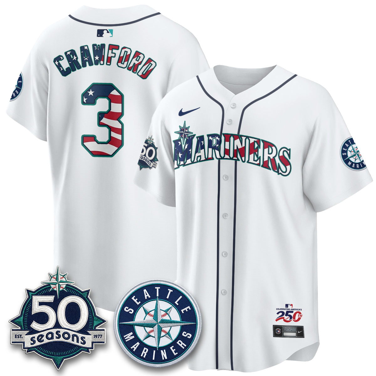SEA Americana 2026 Vapor Limited Jersey - Stitched