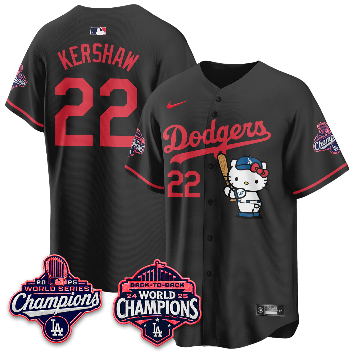 LAD x Hello Kitty Night 2026 Vapor Jersey - All Stitched