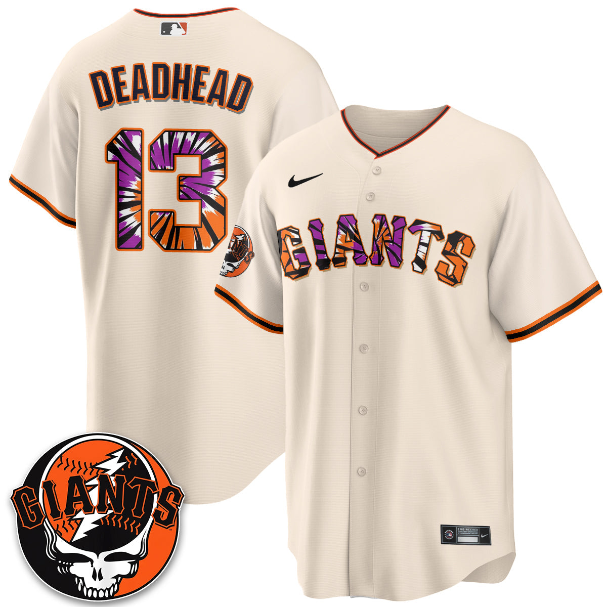 SF x Grateful Dead Vapor Jersey V2 - Stitched