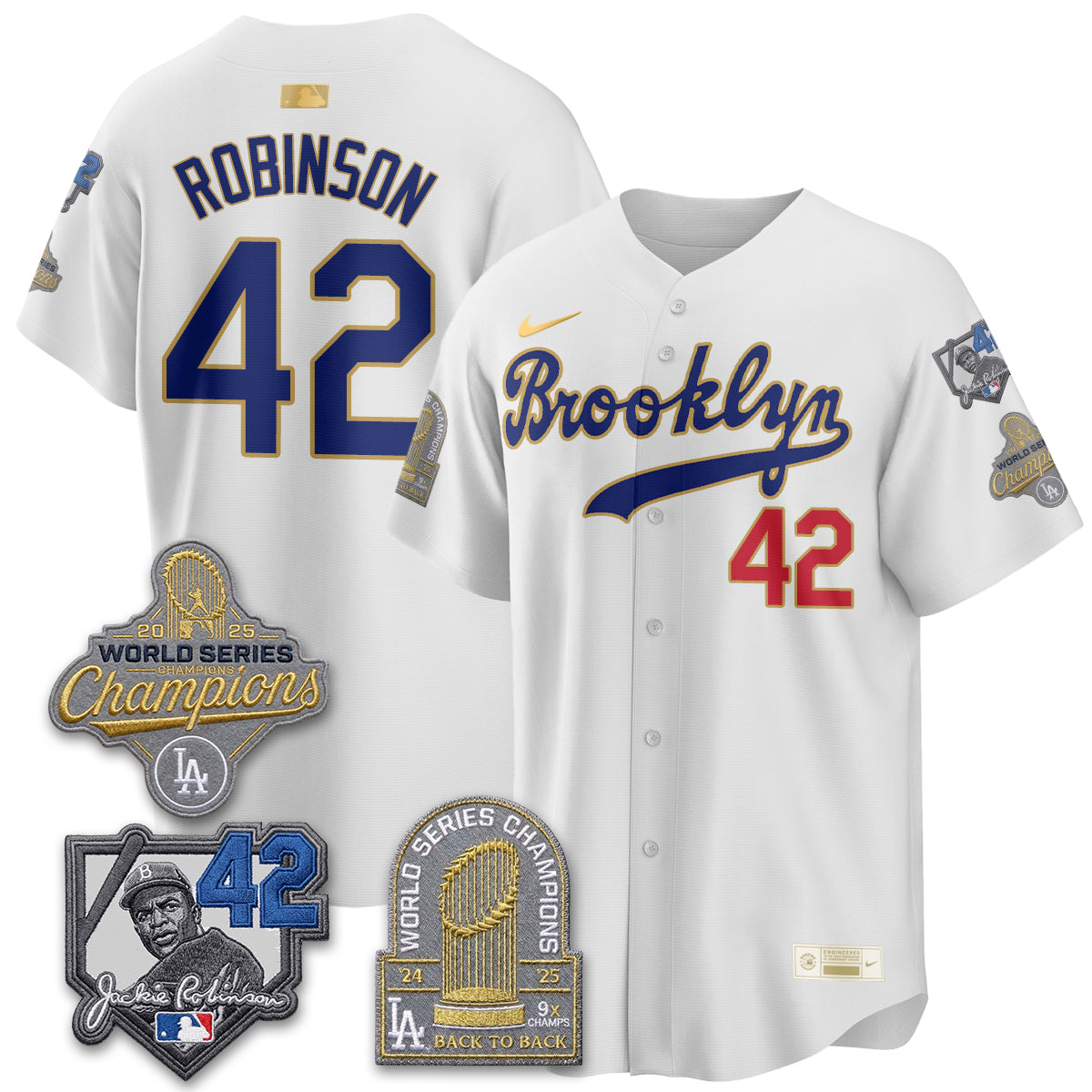 LAD 2026 Brooklyn Jackie Robinson Limited Jersey - Stitched
