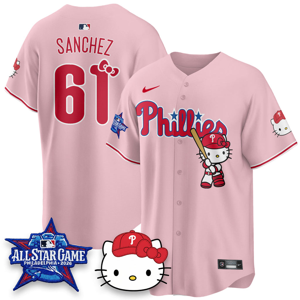 PHI x Meow Kitty Vapor Limited Blue Jersey- Stitched