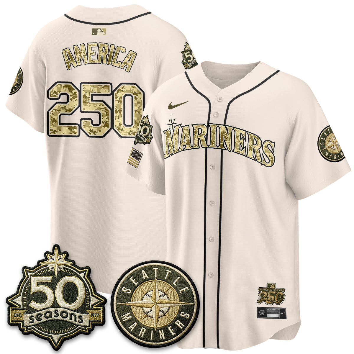SEA 2026 Armed Forces Day Jersey V3 - All Stitched