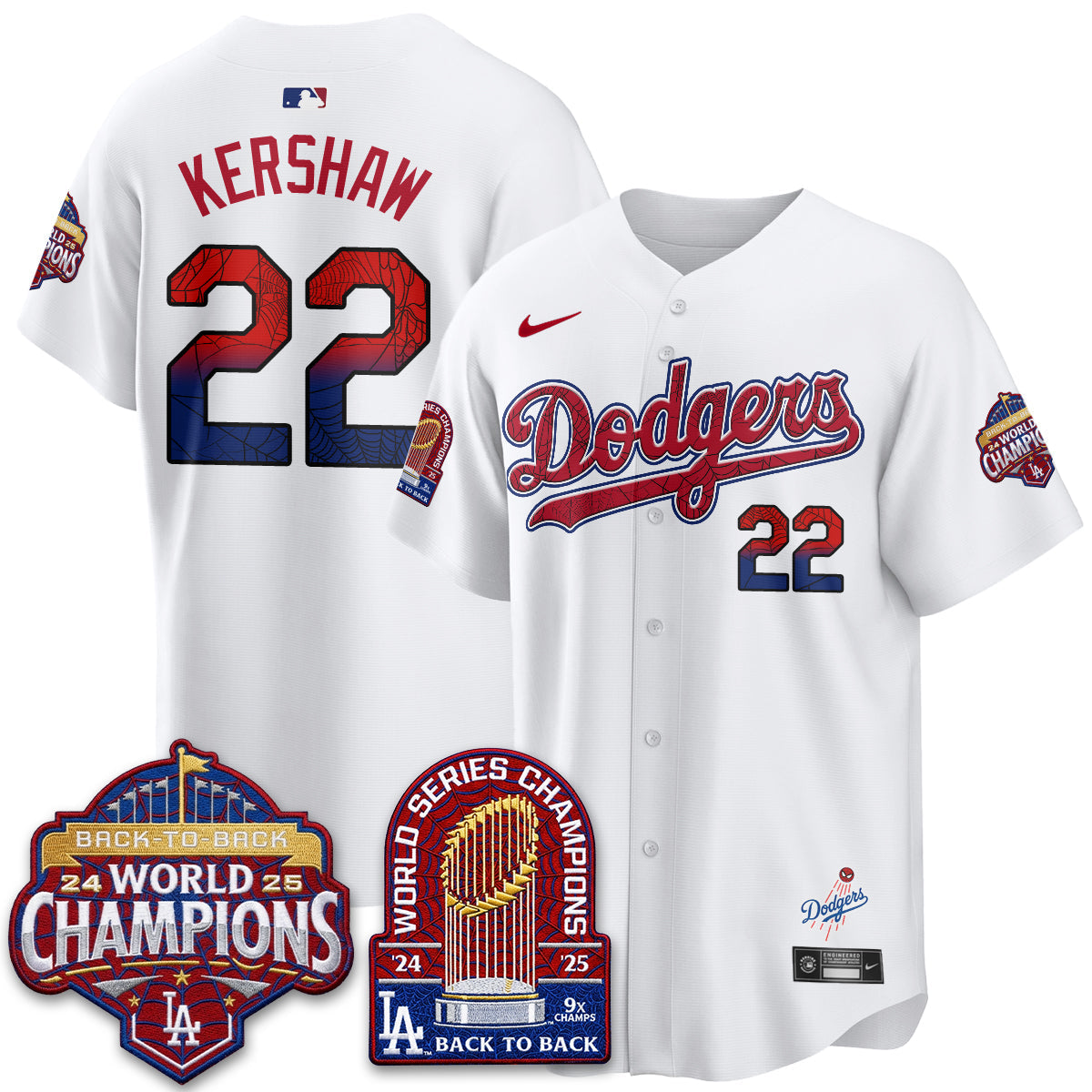 LAD x Web-Head 2026 Vapor Jersey - Stitched